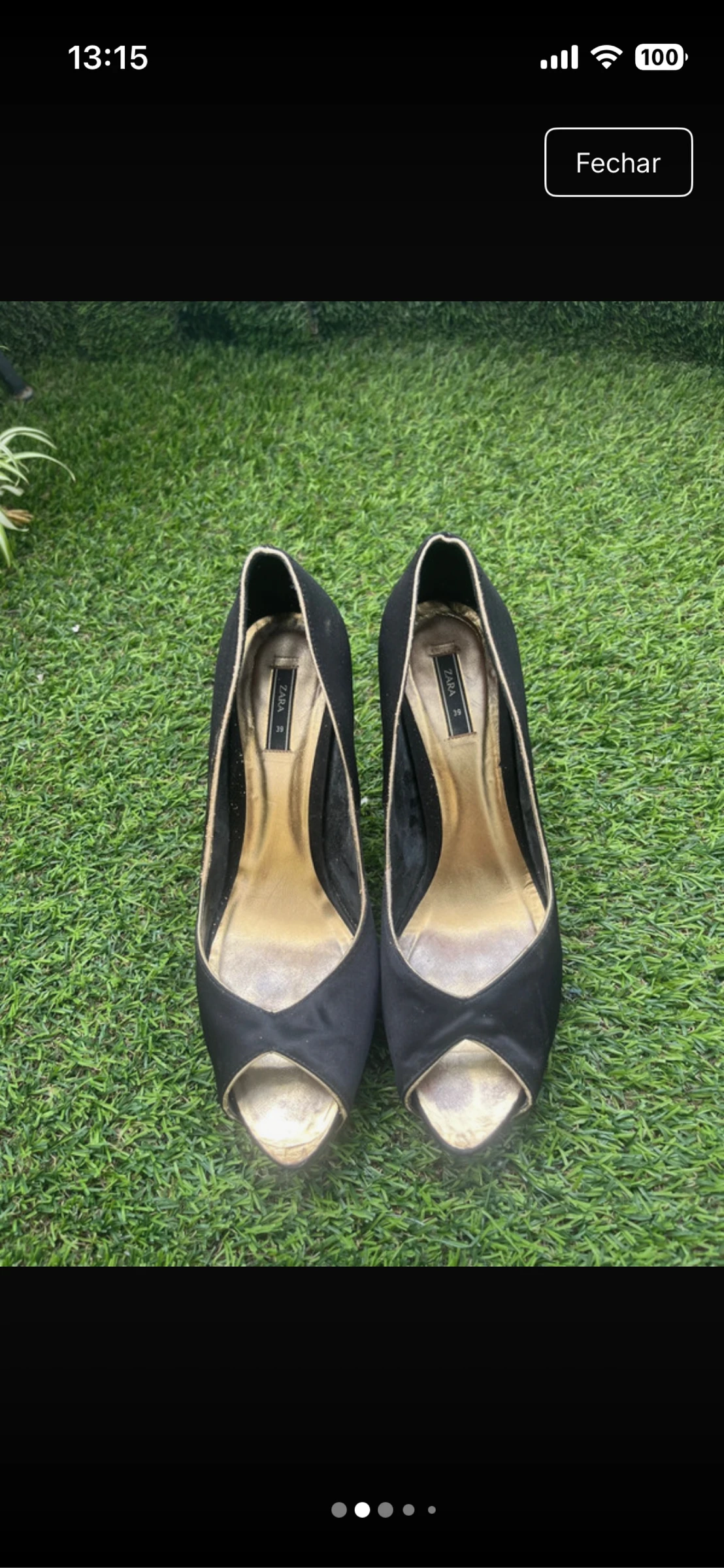 Chaussures à talons ZARA noires – photo 2